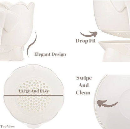 Bath Buddy with elephant design