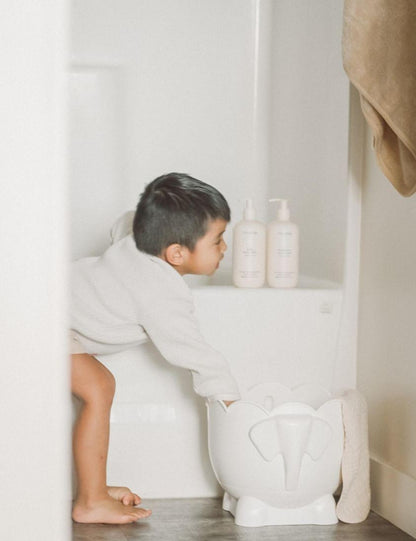 Bath Buddy — the bath toy organizer that drains itself