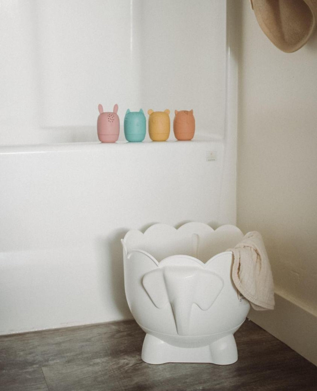 Tiipi Cuties — 4-Piece Silicone Bath Toy Set