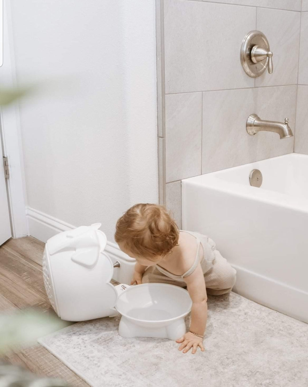 Bath Buddy toy organizer, front view